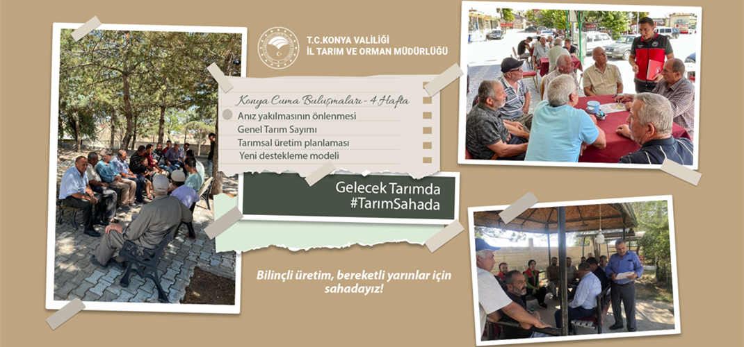 Konya’nın Bereketli Topraklarında 4. Cuma Buluşması Gerçekleşti