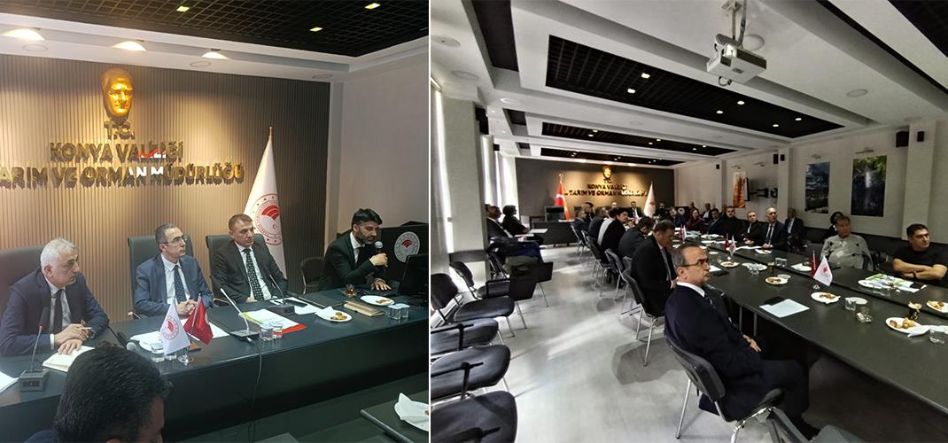 Konya İl Su Kurulu Toplantısı Gerçekleştirildi.