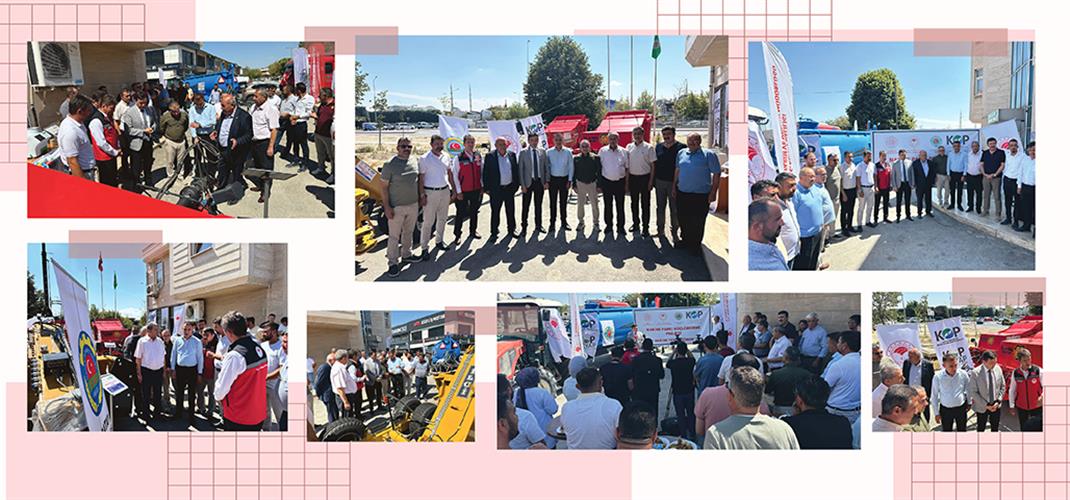 Karatay’da Tarıma Destek: Makine Parkı Hizmete Girdi