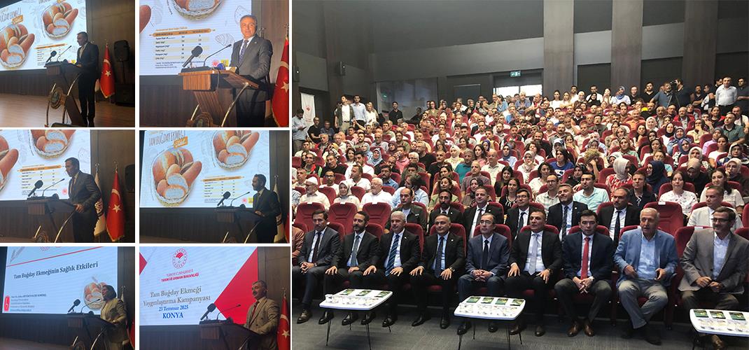 Konya’da “Tam Buğday Ekmeği Yaygınlaştırma Kampanyası” Başladı