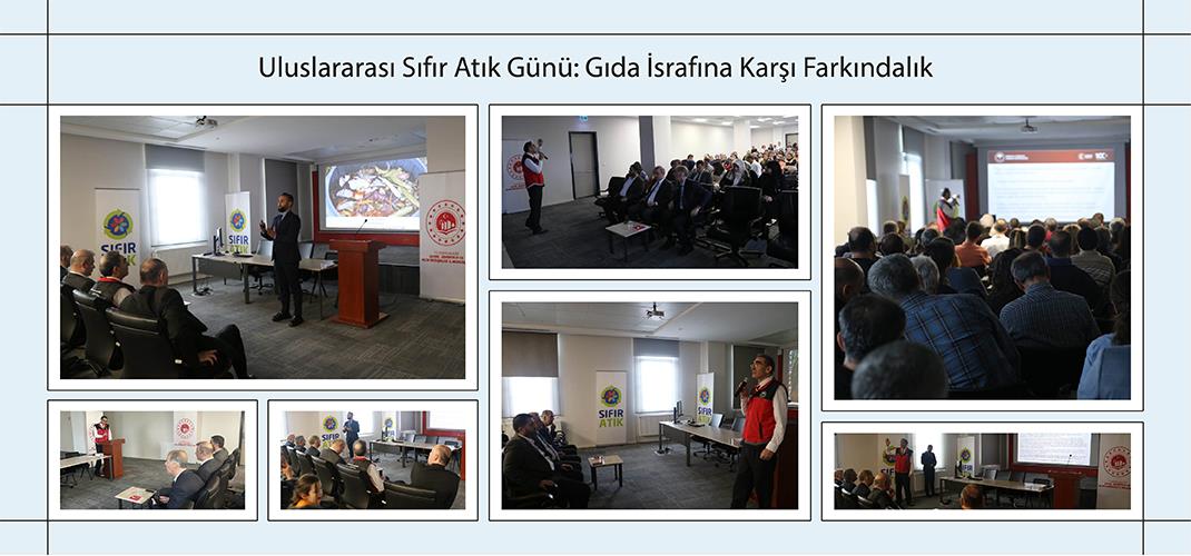 Uluslararası Sıfır Atık Gününde Gıda İsrafına Dikkat Çekildi